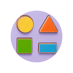 Hippo Activity Wall Panel for Kids | Wooden Sensory Busy Board Educational Wall Toy