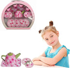 Pop Up Kettle Tea Set | Kids Metallic Kitchen Role Play Cooking Set