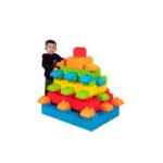 Mega Star Jumbo Building Block 45 Pcs | Large Life Size Kids Construction Toy Set