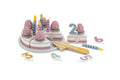 Wooden Happy Birthday Cake | Kids Pretend Play Celebration Toy Set