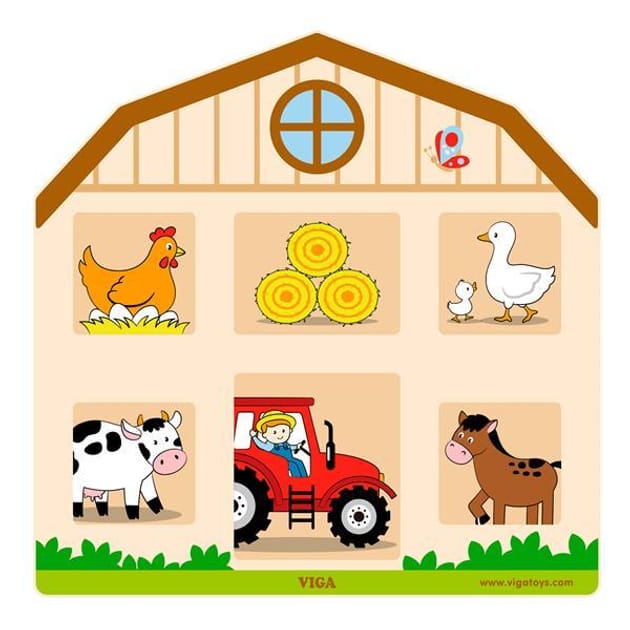 Wooden Wall Business Board | Lock Activity Busy Board for Kids