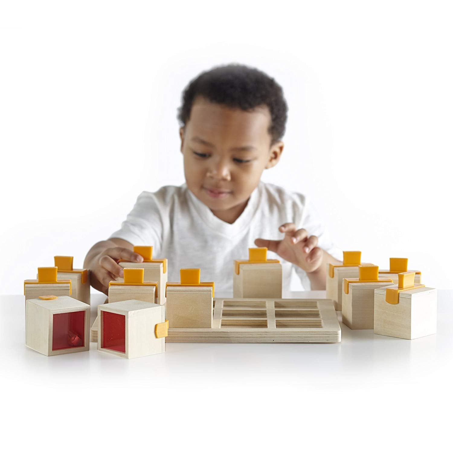 Sound Box Peekaboo Game | Kids Audio Matching STEM Educational Toy Set