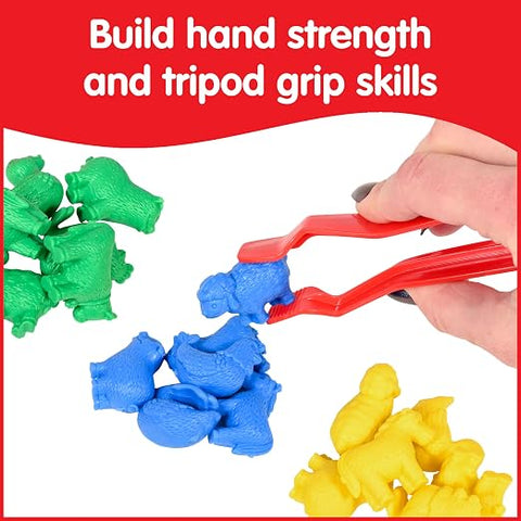 Farm Animals Counters 72 Pcs