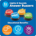 Lights and Sounds Buzzers (Set of 4)