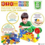 COSSY Engineering Building Blocks 88 Pcs | Kids STEM Construction Educational Toy Set