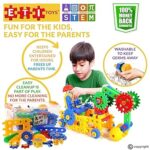 COSSY Engineering Building Blocks 88 Pcs | Kids STEM Construction Educational Toy Set