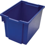 Heavy Duty Storage Bin | Kids Classroom Plastic Storage Organizer Box