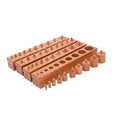 Wooden Cylindrical Blocks Set of 4 | Montessori Cylinder Learning Toy for Kids