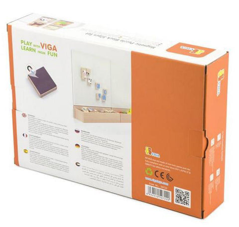 Magnetic Puzzle Block 32pcs Set (Animals)