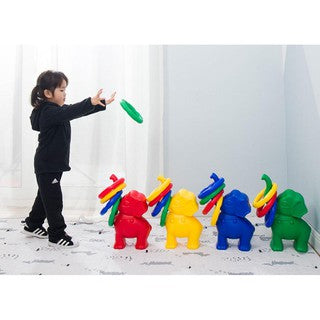 Kids Elephant Ring Toss Game | Fun Hand-Eye Coordination Toy for Children