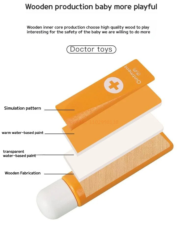 Medical Kit with Pill Box 20 Pcs | Kids Doctor Pretend Play Set Educational Toy
