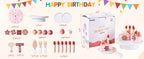 Interactive Birthday Cake Toy for Kids | Pretend Play Birthday Celebration Set 3+ Years