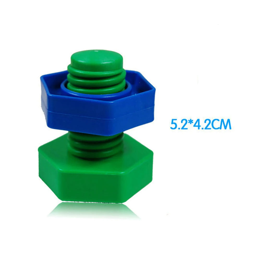 Nuts &amp; Bolts 50 Pcs | STEM Learning Construction Toy for Kids