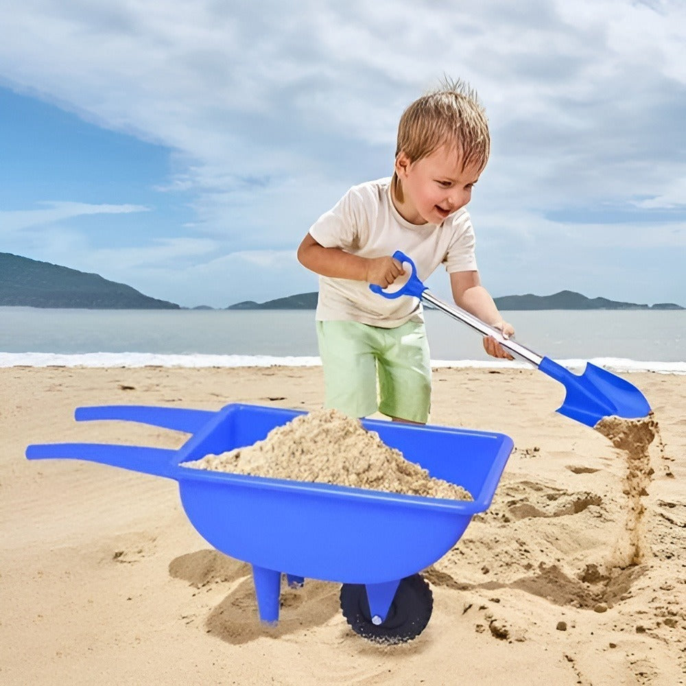Kids Wheelbarrow Toy Outdoor Play | Garden & Sand Play Wheel Barrow