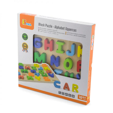 Block Puzzle   Upper Case Alphabets
