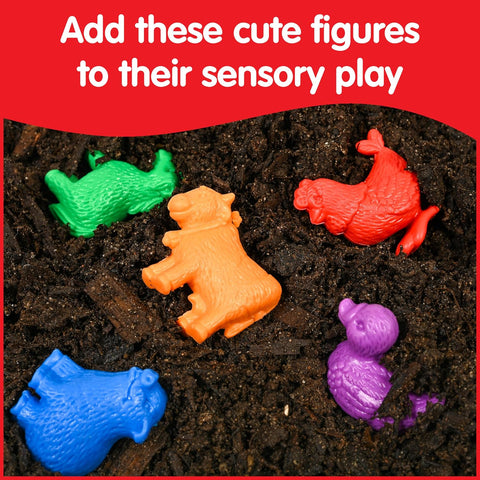 Farm Animals Counters 72 Pcs