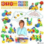 COSSY Engineering Building Blocks 88 Pcs | Kids STEM Construction Educational Toy Set