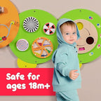 Caterpillar Wall Panels | Montessori Wall Activity Toy for Kids 12M+