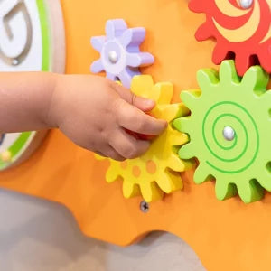 Bear Activity Wall Panel | Kids Multifunctional Learning Wall Toy 12M+