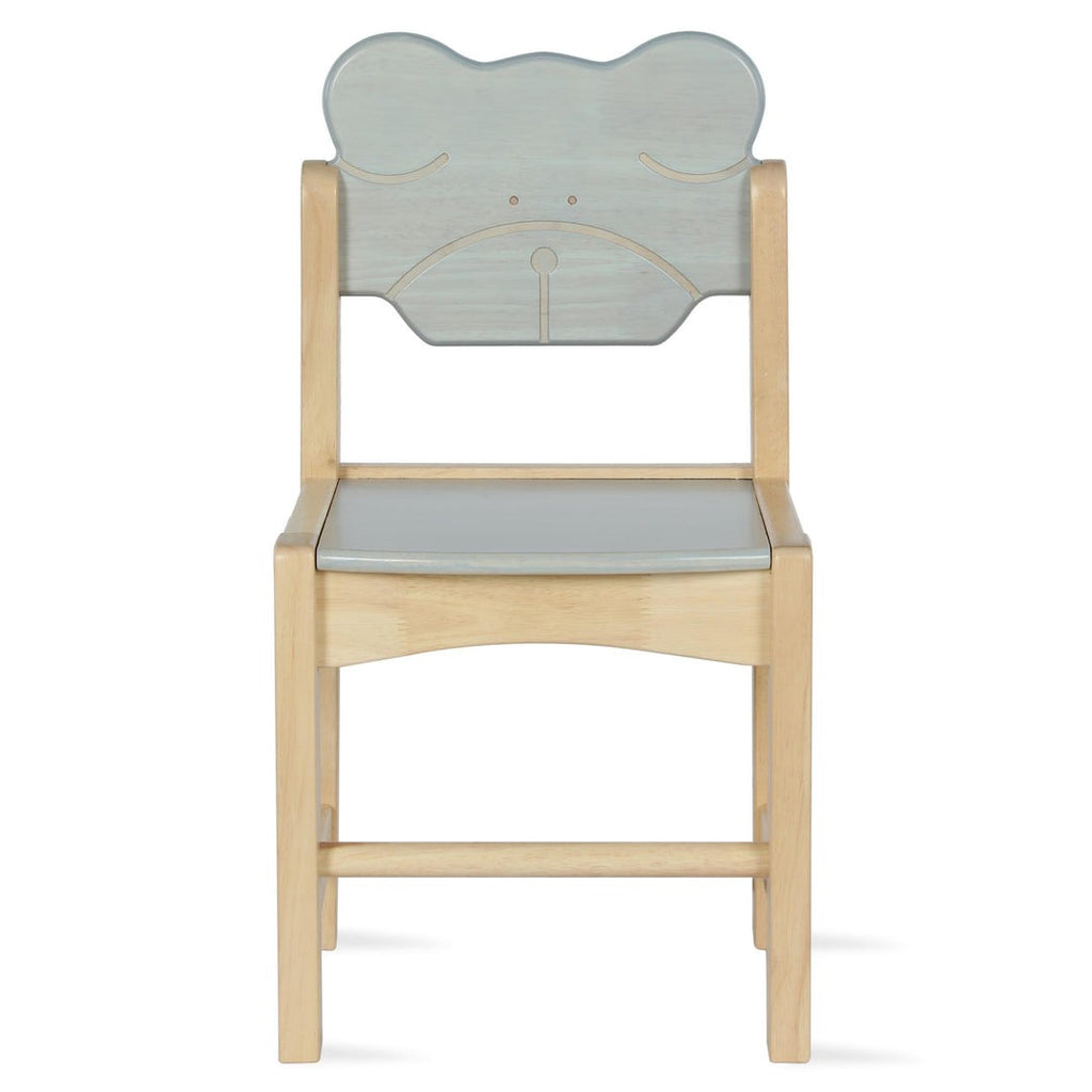 Wooden Animal Chair for Kids | Elephant Bear Panda Solid Beechwood Seating