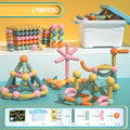 Magnetic Sticks 78 PCS | STEM Construction DIY Building Educational Toy Set