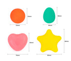 Finger Squeeze Balls 4 Pcs | Stress Relief Sensory Fidget Toys for Kids & Adults