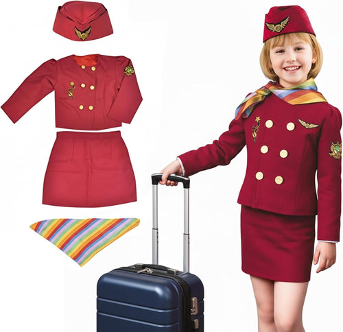 Air Hostess Costume for Kids