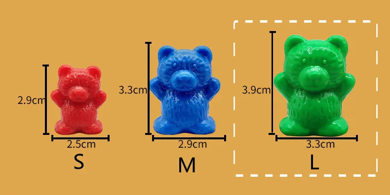 Rainbow Counting Bears STEM Toy | Sorting & Math Learning Game for Kids