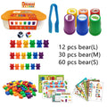 Rainbow Counting Bears STEM Toy | Sorting & Math Learning Game for Kids