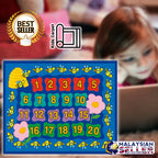 Bees Alphabet & Numbers Play Mat Kids | Educational Learning Floor Mat