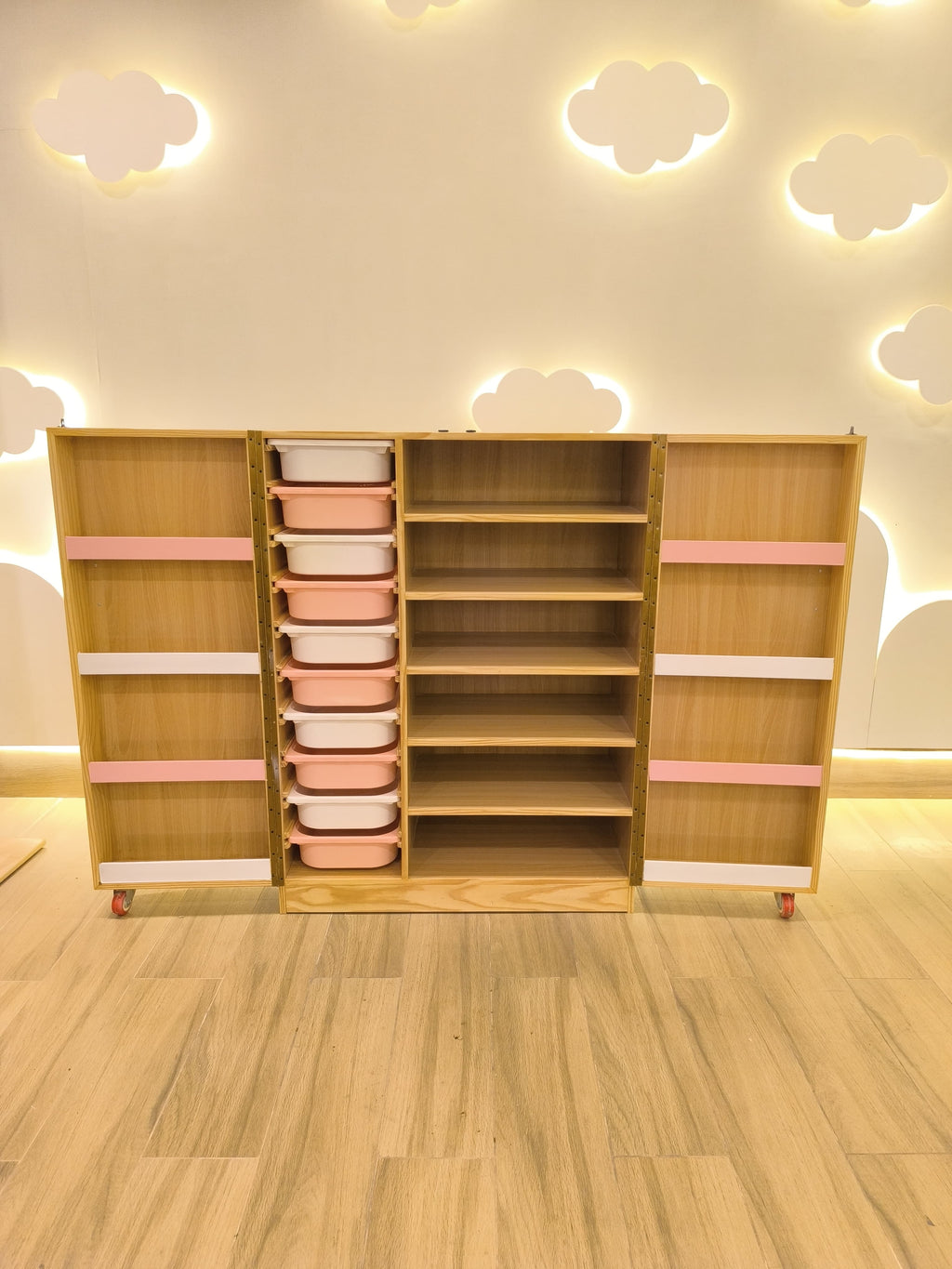 Bubblegum Art Cupboard | School Art & Storage Cabinet for Classrooms