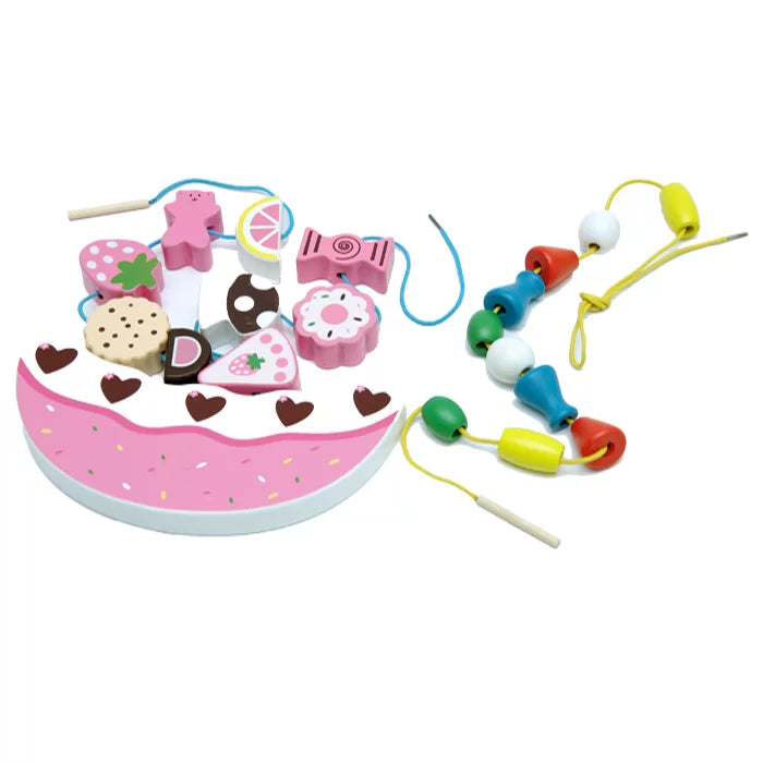 Crescent Fruit Balance | Wooden Kids Balancing Game & Pretend Play Set
