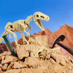 Dinosaur Fossil Dig Kit | Kids Archeology STEM Excavation Learning Toy