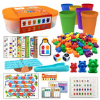 Rainbow Counting Bears STEM Toy | Sorting & Math Learning Game for Kids