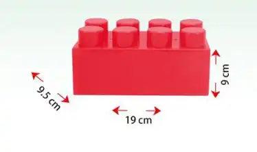 Jumbo Blocks 90 Pcs | Large Construction Building Blocks for Kids