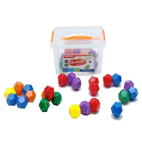 Stick Together Gems Blocks 54Pcs