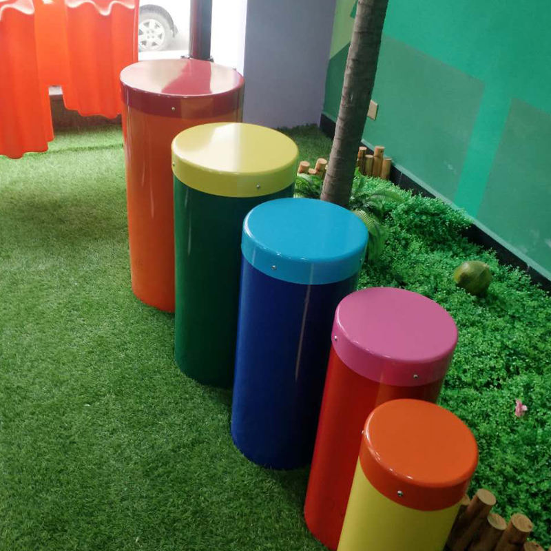 Rainbow Sambas Outdoor Drums | Musical Playground Equipment for Kids