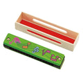 Honey Bee Harmonica 24 Holes | Wooden Musical Instrument for Kids & Beginners