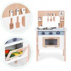 Wooden Kitchen Combo Set Kids | Montessori Pretend Play Activity Toy