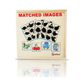 Matched Image Puzzle | Kids Wooden Matching & Memory Educational Toy Set