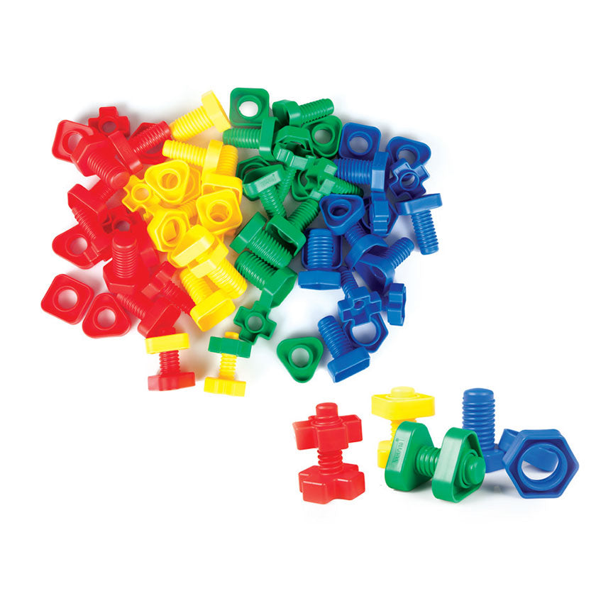 Nuts &amp; Bolts 50 Pcs | STEM Learning Construction Toy for Kids