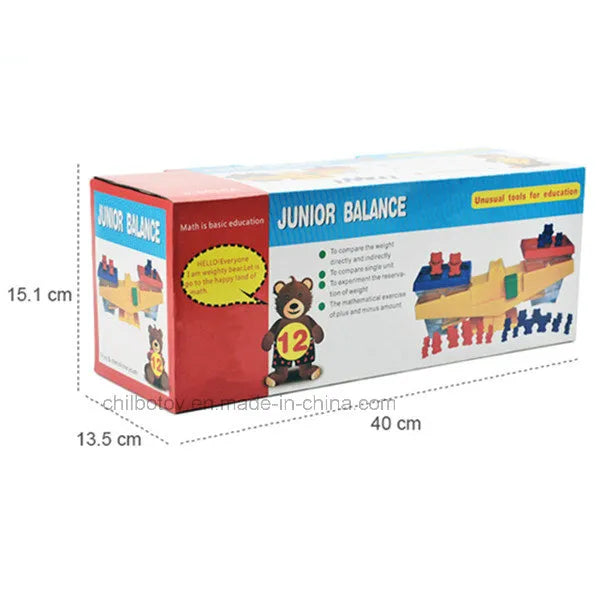 Junior Balance Scale Toy | Kids Cognitive Weight Balance Learning STEM Toy