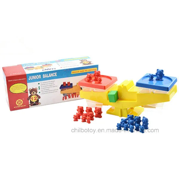Junior Balance Scale Toy | Kids Cognitive Weight Balance Learning STEM Toy