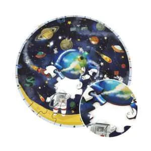 Wooden Jigsaw Puzzle Planet Map | Kids World Geography Learning Puzzle