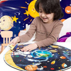 Wooden Jigsaw Puzzle Planet Map | Kids World Geography Learning Puzzle