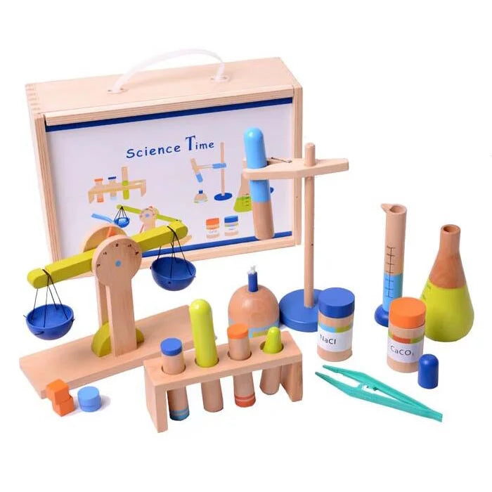 Science Time Kit Wooden | Kids Educational Science Lab Toy Set