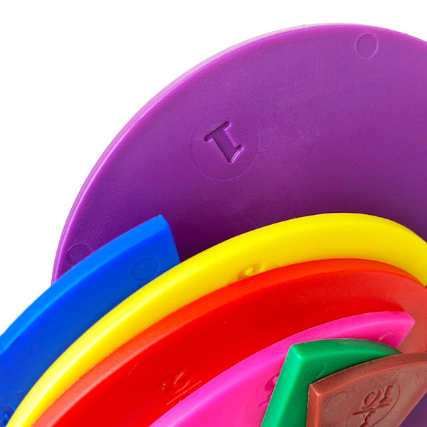 Magnetic Fraction Circles 26 Pcs | Whiteboard Montessori Math Learning Toy Set