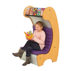 Reading Nook With Books Storage Shelves | Kids Reading Corner Furniture