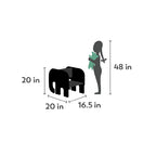 Elephant Chair for Kids | Engineered Wood Nursery & Classroom Seating Chair