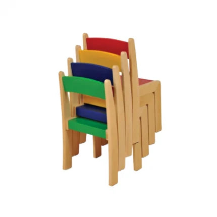 Classroom Chair for Kids | Solid Beechwood Early Years School Chair (4 Colors)